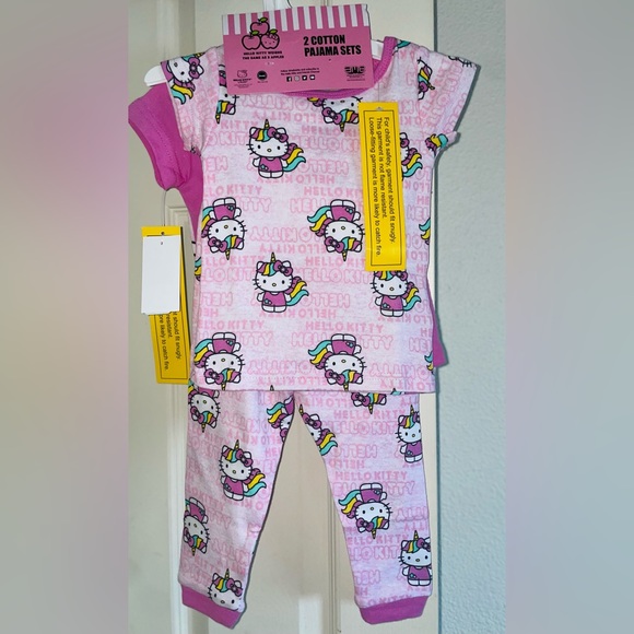 ๐ฉท NWT Hello Kitty 2 pajama sets size 18m๐ฉท - Picture 4 of 4